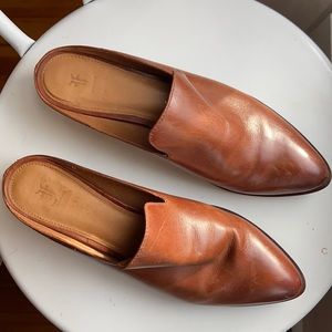 Frye Leather Mules